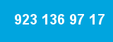 923 136 97 17